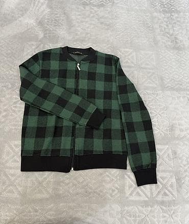 Şalvarlar: - Məhsul: Kişi sviteri/kardiqanı - Model: Fermuarlı, uzunqol - Naxış — 1