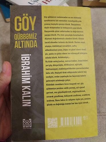 kitab alan: Yenidir. 9 manata alınıb, satılır 3 manata. Məhsul: Kitab – “Göy — 3