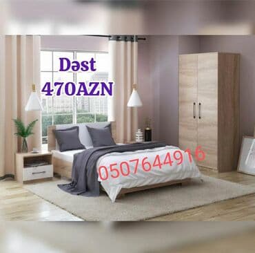 ders masaları: İkinəfərlik çarpayı, Dolab, Azərbaycan, Yeni — 1