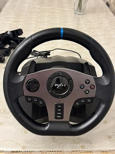 Mətbəx texnikası: PXN oyun sükan dəsti – sükan, 3 pedallı modul və H-şəkilli mexaniki — 1