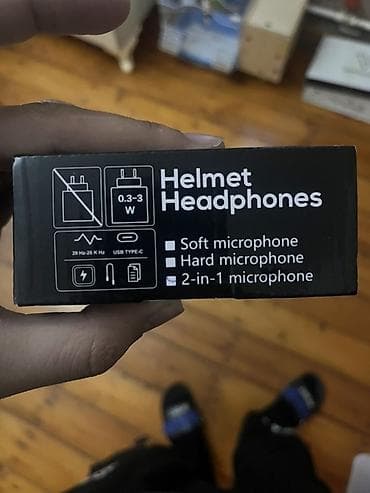 sağ qulaqda ses: Y100 Helmet Headphones – motosiklet dəbilqəsi üçün simsiz qulaqcıq və — 3