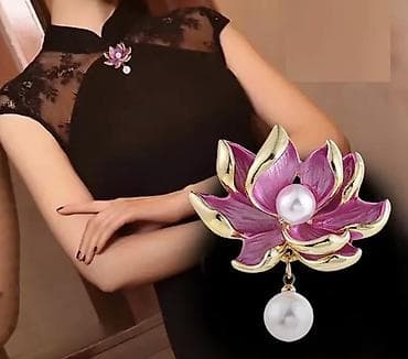 ince sepler: İncə zövqlü bəzək sancağı – lotus çiçəyi motivli Həzi Aslanov — 1