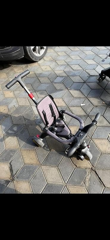 Uşaq üçün transformasiya olunan 3 təkərli velosiped/araba - 2-si 1-də — 2