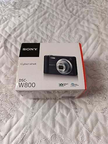 Sony Cyber-shot DSC-W800 rəqəmsal fotokamera Xüsusiyyətlər: - 20.1 MP — 1