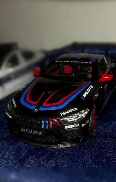 Ovçuluq və balıqçılıq: BMW M8 GTE 1/24 ölçü Təzədi satıram bir çox özəlliy işıqlarısəs — 5