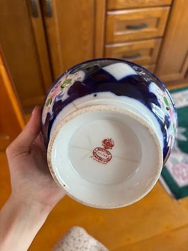 mürəbbə qabi: Sup qabları, 2 ədədli dəst, rəng - Mavi, Keramika, Rusiya — 7