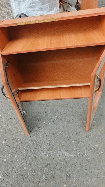 Mətbəx/saxlama dolabı - Material: laminat/DSK (ağac teksturalı), iki — 2