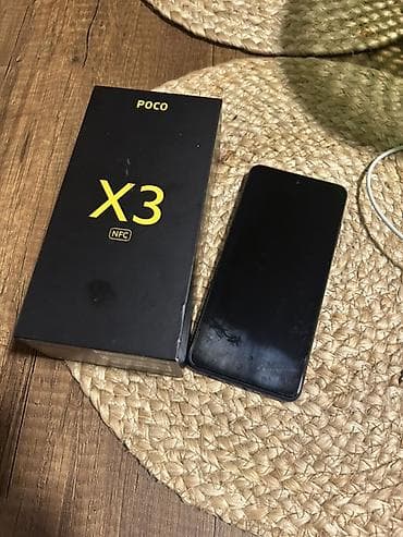 stranger things max: Poco X3 NFC, 128 GB, rəng - Mavi, Sensor, Barmaq izi — 2