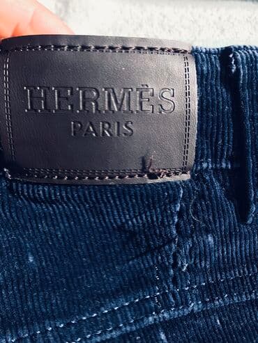 kişilər üçün cins şortlar: Hermes. isti shalvar — 5