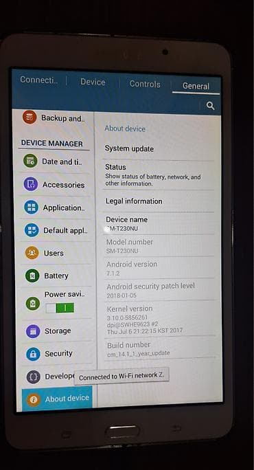 samsung s6 lite tablet: Samsung Galaxy Tab 4 planşet - Model: SM-T231 (Qara) 40 AZN və — 3