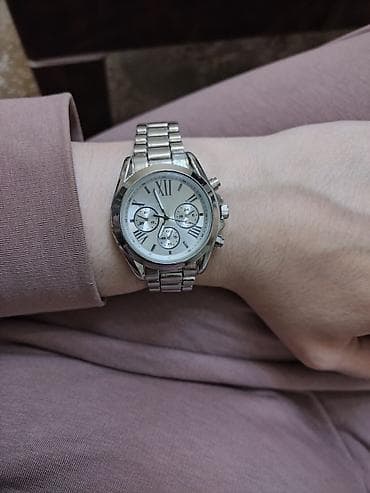 sovet saati: Gümüşü Qadın Saatı — MK Stil ✨ 12AZN SON Vəziyyət: İşlənmiş, səliqəli — 3