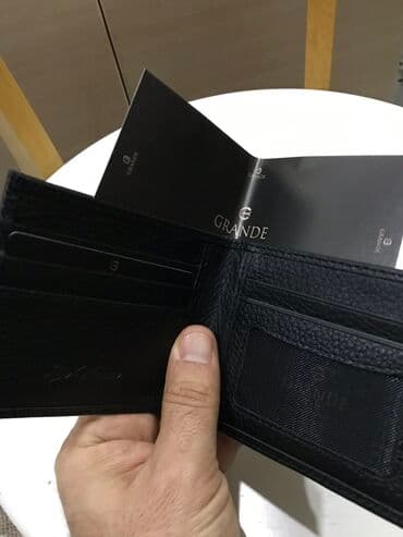 cüzdanlar: Pulqabı, Təbii dəri, Yeni — 3