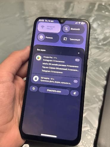 adapter modem wifi: Redmi 8, 64 GB, rəng - Qara, Sensor, Barmaq izi, İki sim kartlı — 6