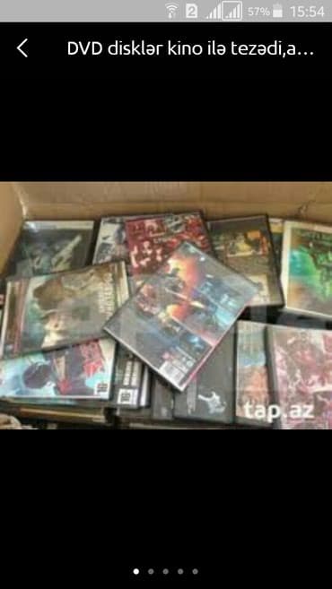 dvd disklər: DVD disklər tezədirlər,hər zövqə görə filmlər var(1-2-3-5)manata — 1
