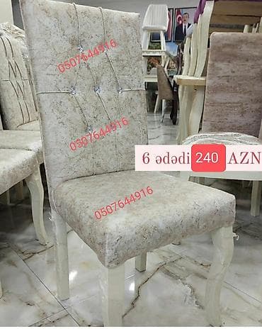 mebil kuxna: Mətbəx üçün, Qatlanmayan, Stul — 2