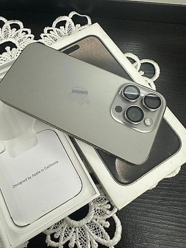 apple watch adapter: IPhone 15 Pro, 128 GB, Natural Titanium, Simsiz şarj — 5