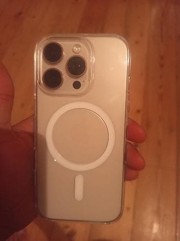 IPhone 16 Pro, 128 GB, Ağ, Simsiz şarj