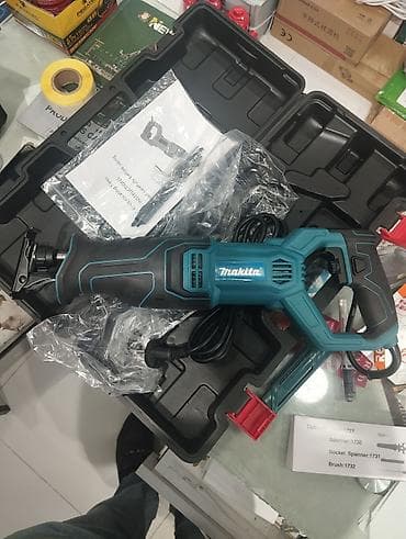 elektrikli mişar: Makita elektrikli reciprok mişar (tısbağa mişarı) – şəbəkə ilə işləyən — 1