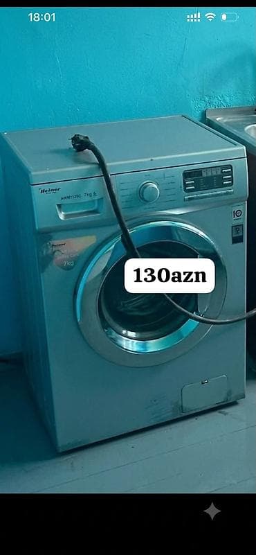 Elektronika: Heiner AWM1125C paltaryuyan maşın - Yükləmə: 7 kq - Ön yükləməli, iri — 1