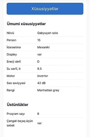 su samuru: Qabyuyan maşın Beko, Tam qabaritli (60 sm.), Ayrıca dayanan, Yeni — 3