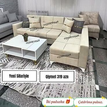 divanda: Künc divan, Yeni, Açılan, Bazalı, Parça, Şəhərdaxili pulsuz çatdırılma — 1