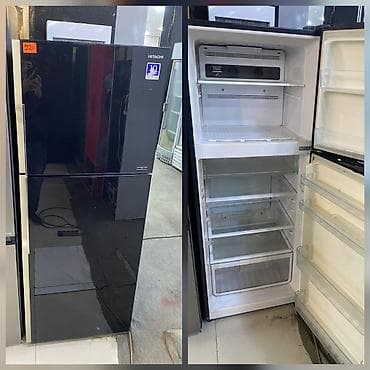 2 qapılı Hitachi Soyuducu Satılır, rəng - Qara