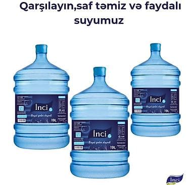 Məhsul: İnci markalı içməli su – 19 litr qabda - Saf, təmiz və
