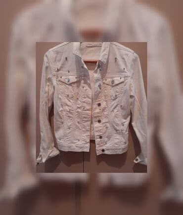 женские укороченные джинсы: Cins kurtka, XS — 1