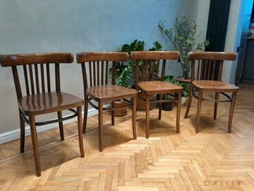 Qedimi Venskiy stullar 4 eded .Qiymet sondur ve qiymete gore narahat