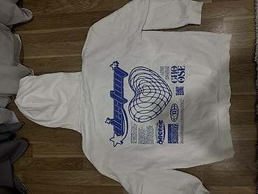 Sviter, New Yorker, M, rəng - Ağ