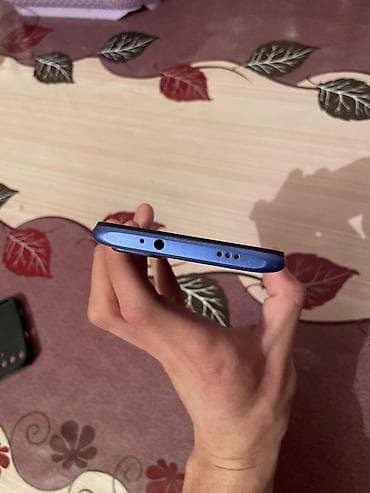 hp notebook qiymetleri: Redmi 9T, 64 GB, rəng - Mavi, Barmaq izi — 6