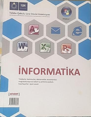 array informatika pdf 2025: Məhsul: “İnformatika” kitabı – TQDK (Tələbə Qəbulu üzrə Dövlət — 1