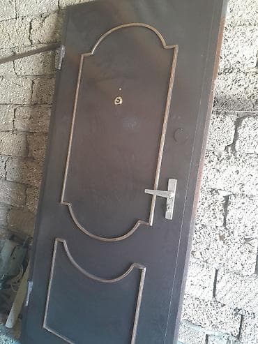 avropa qapilari demir: Metalkonstruksiya giriş qapısı - Material: qalın metaldan — 1