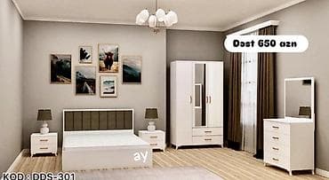 qab dolabi: Yataq Otağı Dəsti 650AZN💥 🎁Matras hədiyyə🎁 ✔️Rəng seçimi var ✔️Ölçü — 1