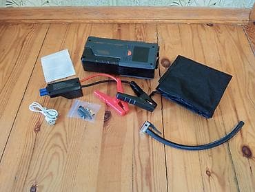statır: Avtomobil üçün çoxfunksiyalı Jump Starter və Kompressor dəsti — 4