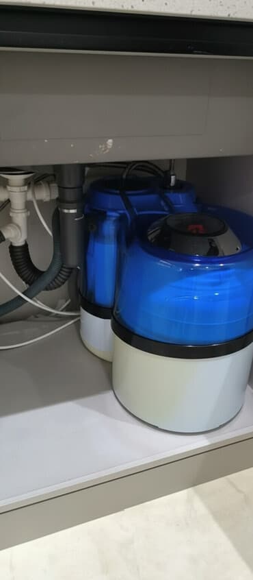Mətbəx üçün digər texnika: Mətbəx üçün altda quraşdırılan su təmizləmə sistemi - Quraşdırma — 2
