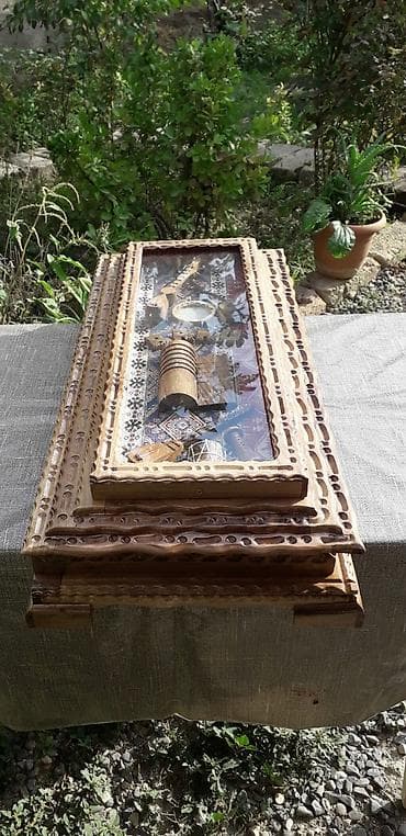 nerd satilir: Nərdlər əl işidi qoz agacinan yigilib şəkildəki Nərdlər 95 azendi — 7