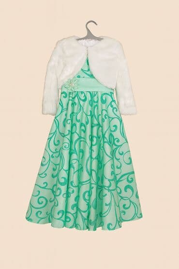 uşaq üçün qırmızıpapaq kostyumu: Продаю нарядное платье для девочки (рост до 120 см) Платье шилось на — 5