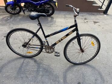 qalin tekerli velosiped: Şəhər velosipedi Stels, 28", sürətlərin sayı: 1 — 3