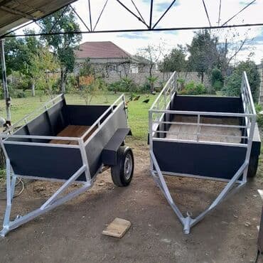 Yük daşıma üçün qoşqular və xüsusi sifariş qoşquların hazırlanması -