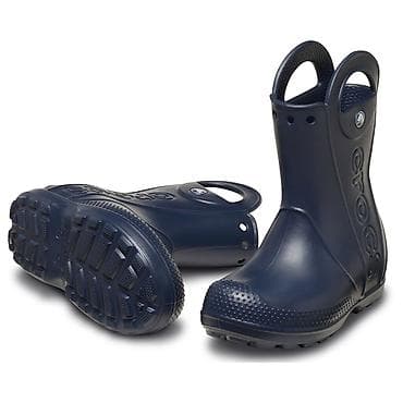 Uşaq ayaqqabıları: Uşaq yağış çəkmələri – Original Crocs Handle It Rain Boot, göy — 2