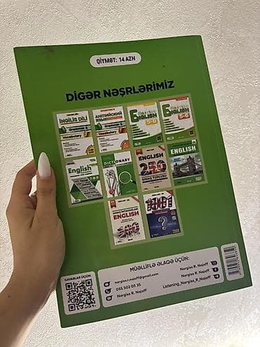 kitab seyf: İngilis dili Testlər 11-ci sinif, 2-ci hissə, 2024 il — 2