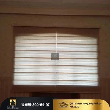 ucuz tüller: Jalüz pərdə ucuz sok qiymətlər bizdə 2 ya 3 günərzində hazırlama — 13