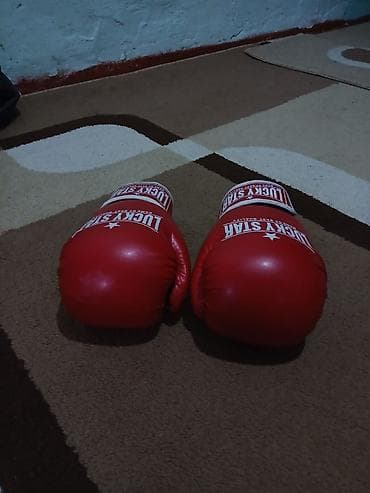 boks kask: Lucky star boks əlcəyi yeni kimidir az istifadə edilib — 4