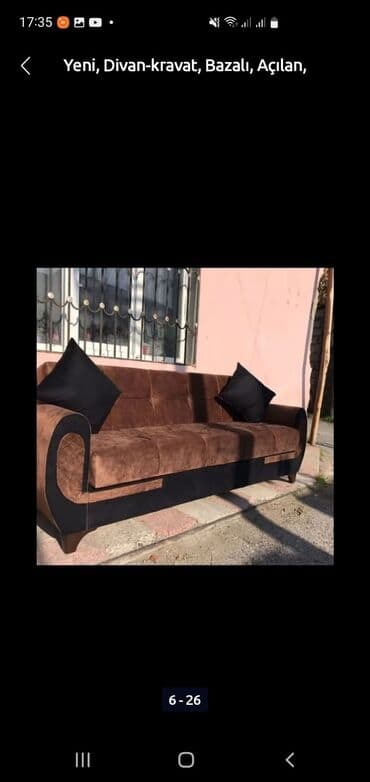 künc divani: Künc divan, Yeni, Açılan, Bazalı, Ödənişli çatdırılma — 23