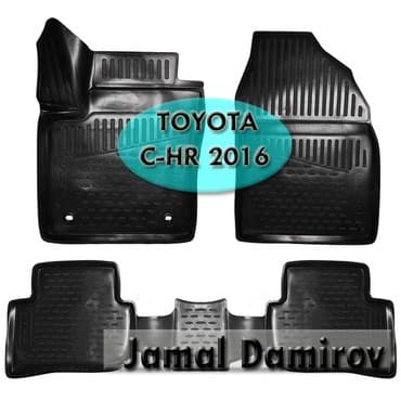 monitor masin ucun: Toyota c-hr chr 2016 üçün poliuretan ayaqaltılar. Полиуретановые — 1