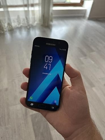 a7 2017: Samsung Galaxy A5 2017, 32 GB, rəng - Qara — 2