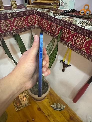 ikinci el 12: IPhone 12, Mavi, Face ID — 6