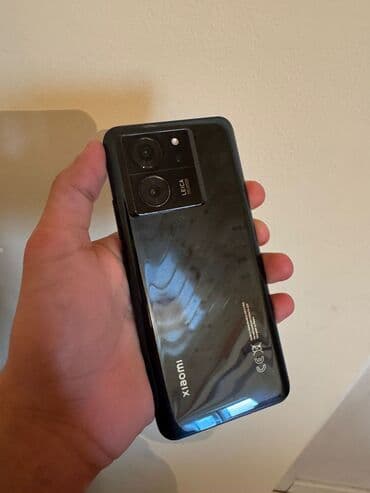 Fly: Xiaomi 13T, цвет - Черный, 
 Отпечаток пальца — 1