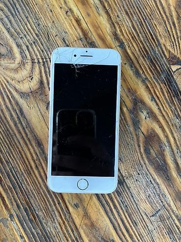 smart android box: IPhone 8, Ağ, Qırıq — 2